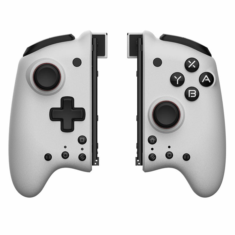 MOBAPAD M6 Gemini Game Controller Six-axis Somatosensory Vibration Left Right Gamepad Handle Grip for Nintendo Switch OLED Joy-Con White MOBAPAD M6 Gemini Game Controller Six-axis Somatosensory Vibration Left Right Gamepad Handle Grip for Nintendo Switch OLED Joy-Con White